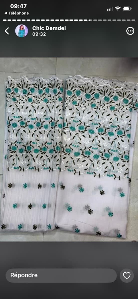 Vente de dentelle de qualité