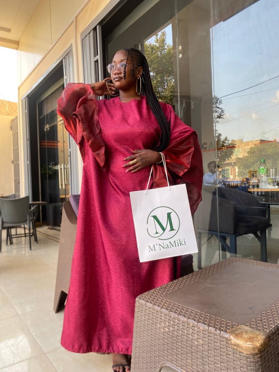 Boubou en brocard Femme